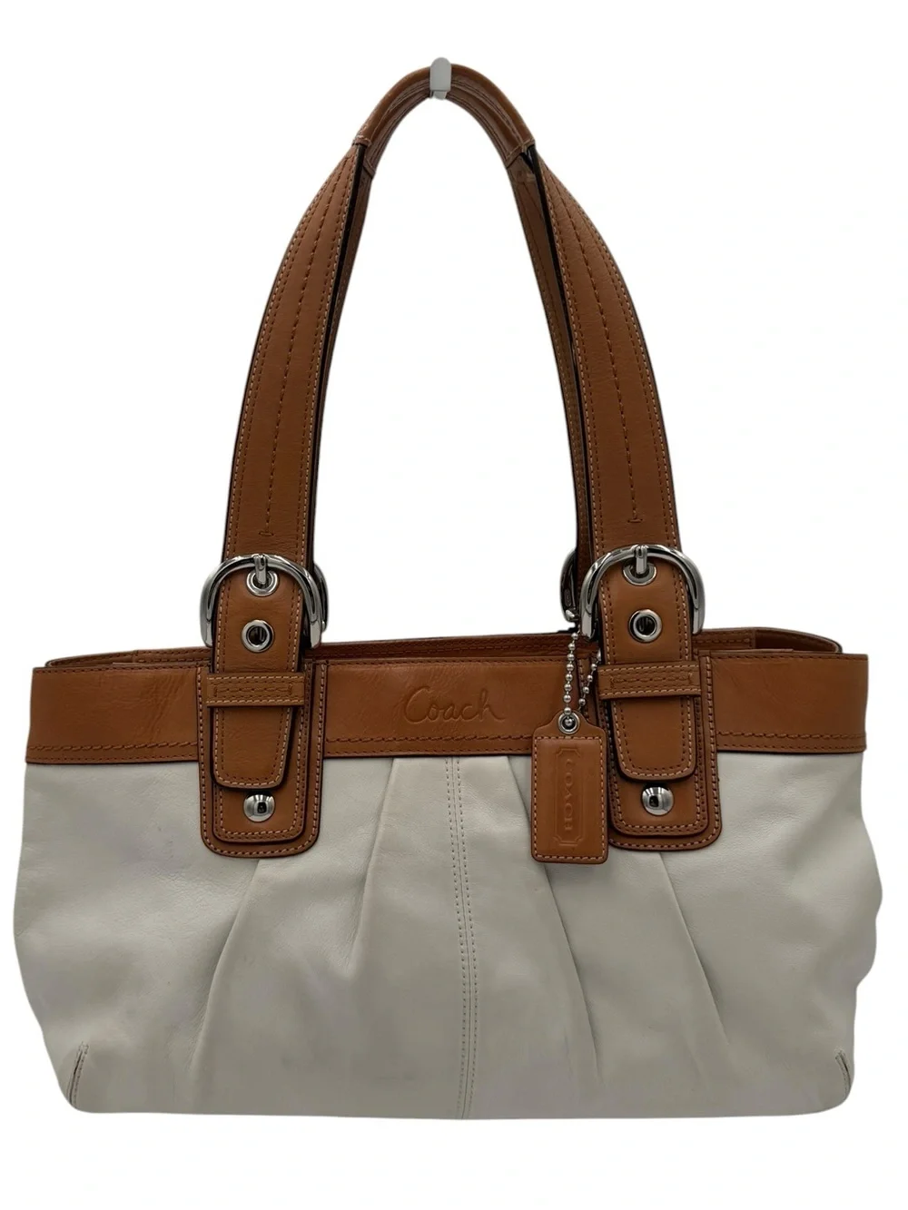 Coach | Bags | Coach Soho Large Pleated Leather Tote Bag F3732